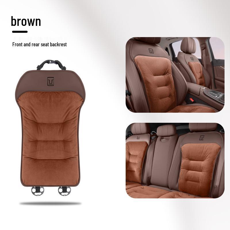 Warm Flannel Seat Cushions for Tank Cars – Winter Comfort for Front & Rear