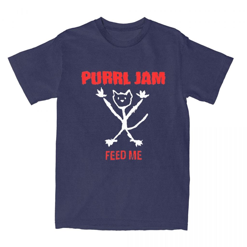 Oversized T-shirt Alive Pearls Jam Band 100% Bomull T-shirts Tungmetall Rock Nyhet T-shirt för Män Vardagliga Kortärmade Toppar