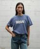 Keulaeki [Unisex] Round Logo Tee_Blue [Kr265Put422]