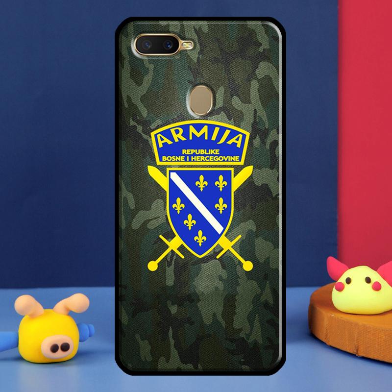 Bosnia and Herzegovina Flag Case For Oppo A96 A76 A16 A74 A94 A54 S A57 A77 A58 A78 A98 A5 A9 A91 A15 A17 A52 A72 Cover