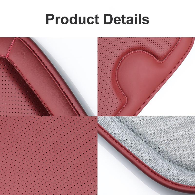 Coussin de siège de voiture respirant confortable Housse de coussin pour Porsche Cayenne Panamera Macan 911 718 Taycan Boxster Cayman 918 Pajun