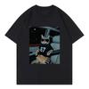 67 Cool Cat Funny Meme Graphic Printed T Shirts Women Unisex Clothing Fashion T-shirt Summer Casual Short Sleeve Women Clothing Top