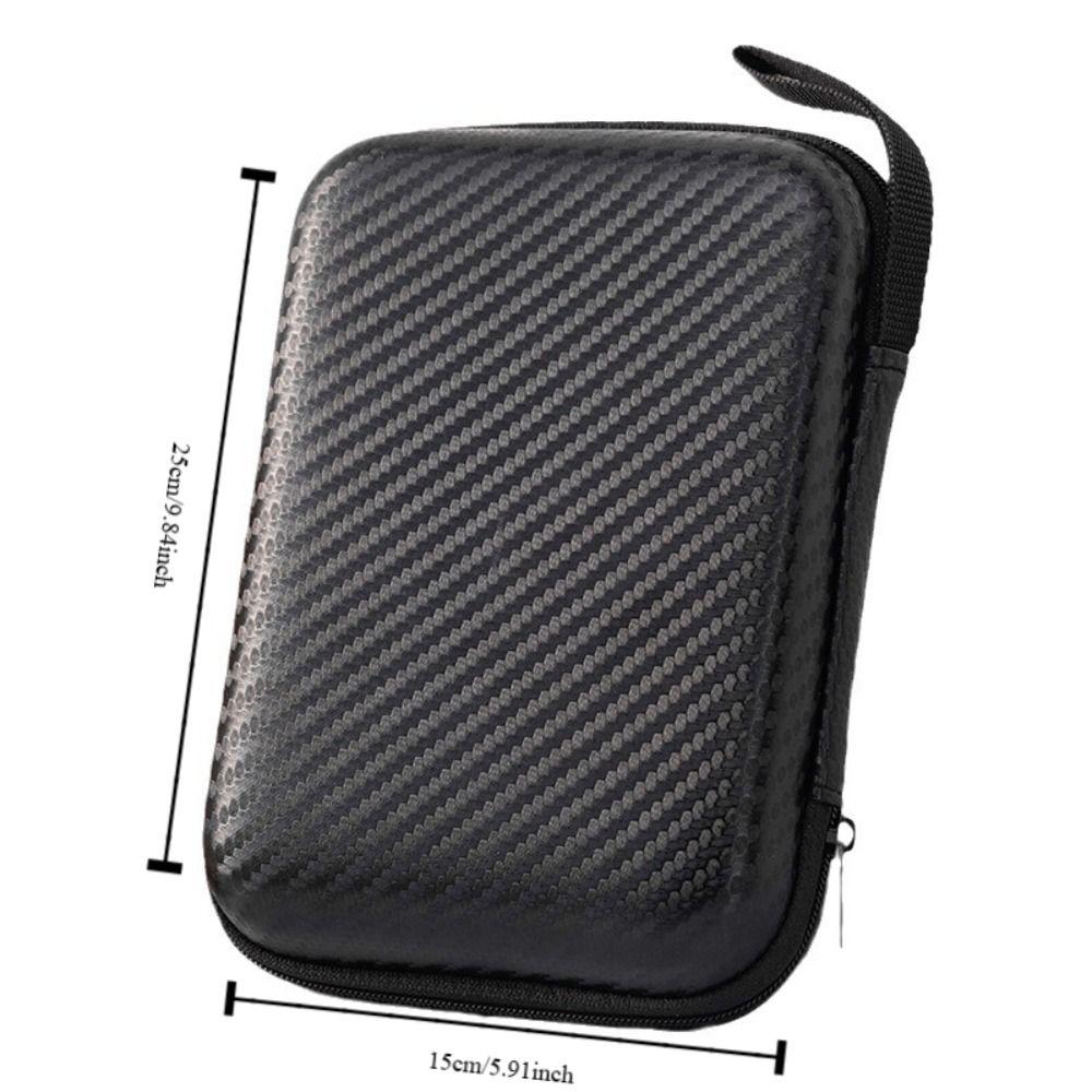 Simplicity EVA Headphone Bag Wear-resistant Waterproof Data Cable Storage Case Mini Durable Protective Sleeve