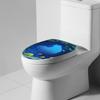 1pc Sea World Toilet Seat Sticker - Self Adhesive Bathroom Decor Home Decor Sticker 2026 Christmas