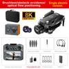 V156 Max Mini Drone 4K Professional HD Camera with Large Screen 2.4G WIFI FPV Dron Brushless Optical Flow Hover Folding Quadcopter