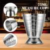 75ml Stainless Steel Measure Cup Drink Alcohol Bartending Wine Tools Bar Cafe
