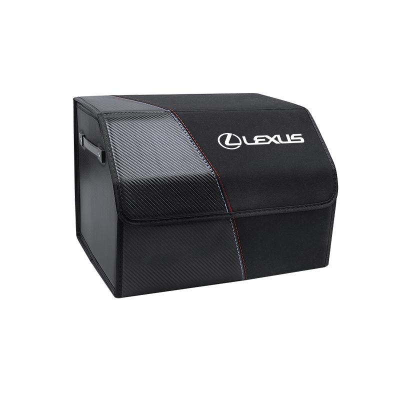 lexus Folding Car Trunk Organizer Box Storage Bag Tools Tidying For Lexus F SPORT ES RX NX LS UX LM LX GX LC RZ IS CT GS RC HS CD4