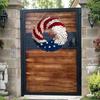 Independence Day Patriotic Eagle Wooden Plaque Red White Blue Bird Indoor Outdoor Front Door Wall Hanging Garland Pendant 4th of July Festival