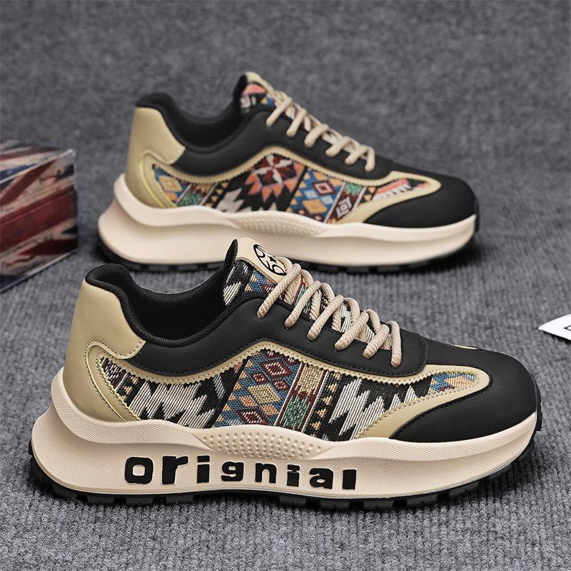 Trendy Brand Forrest Gump Shoes Men New Comfortable Versatile Casual Shoes Soft Sole Non-slip Wear-resistant Dad Shoes