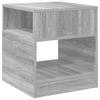 Side Table Grey Sonoma 40.5 X 40 X 45 Cm Particleboard