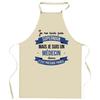 Kitchen Apron - Superhero Doctor - Durable Cotton - DTG Printing France - Adjustable Ties