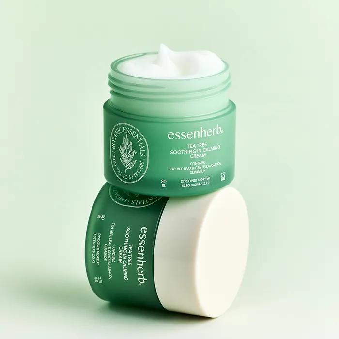Creme Calmante com Tea Tree 80ml (2 pacotes)