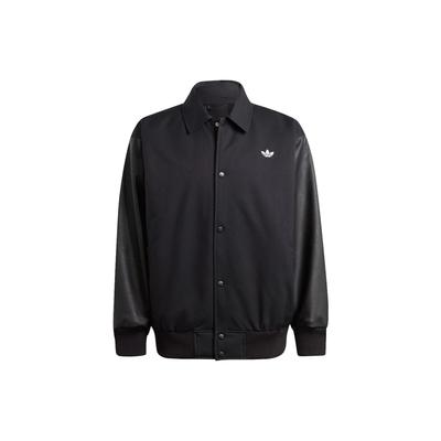 Originals Trefoil Rifta Collegiate Μπουφάν με Χρωματικό Μπλοκ Τριών Λωρίδων Ανδρικό Μπουφάν Μαύρο HZ0715