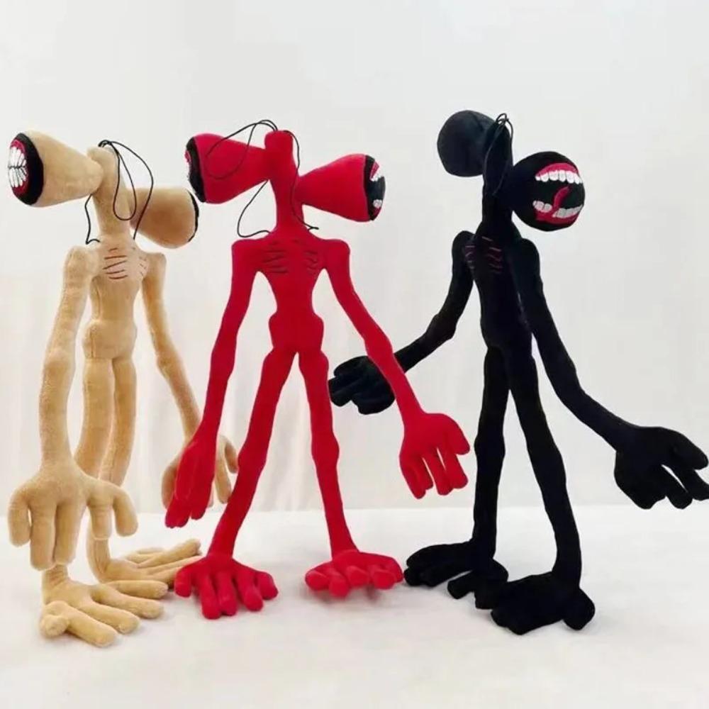 55cm Siren Head Plush Toy Sirenhead Soft Stuffed Doll Horror Character Figures Peluches Toy for Children Birthday Christmas Gift