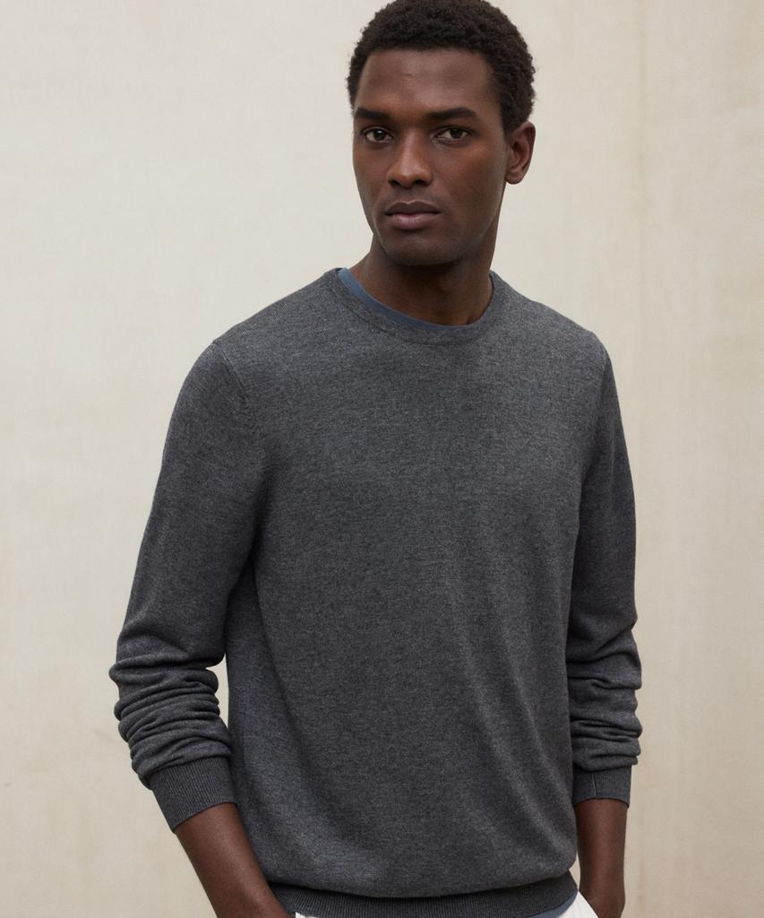 Ekoalpeu Men'S Grey Bayona Sweater