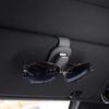 Back Clip Sun Visor Eyeglass Hanger with Sponge Automobile Accessories Storage Driver