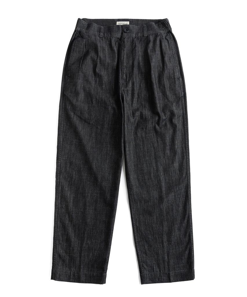 Waildeubeuligseu W23 Denim Chino Pants (Black)