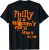 Philly is een Vrouwensportstad Est 2030 Trendy Virale Unisex T-shirt