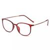 Myopia Glasses for Men Women Fashion Thin Frame Retro Blue Light Blocking Eyewear -1.0 To -6.0