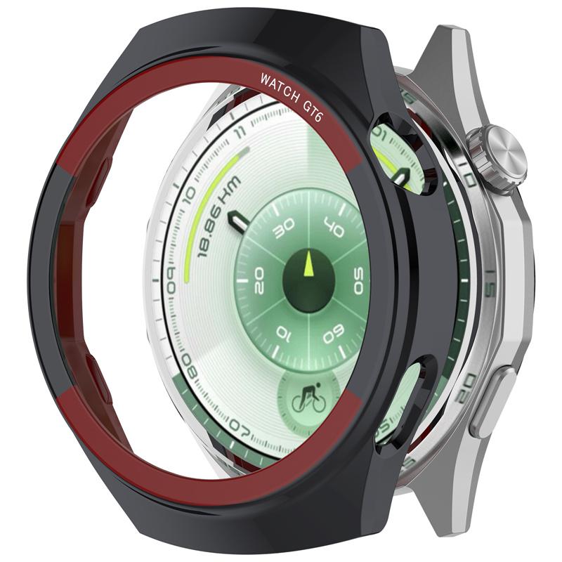 Protective Case For Huawei Watch GT6 46MM Space Exploration Smartwatch Screen Protector Hollow Shell Protection Cover