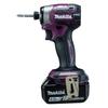 Makita Cordless Impact Driver 18V Includes 2 and Case (Purple) 6Ah, Batteries, Charger, (TD173DGXAP)