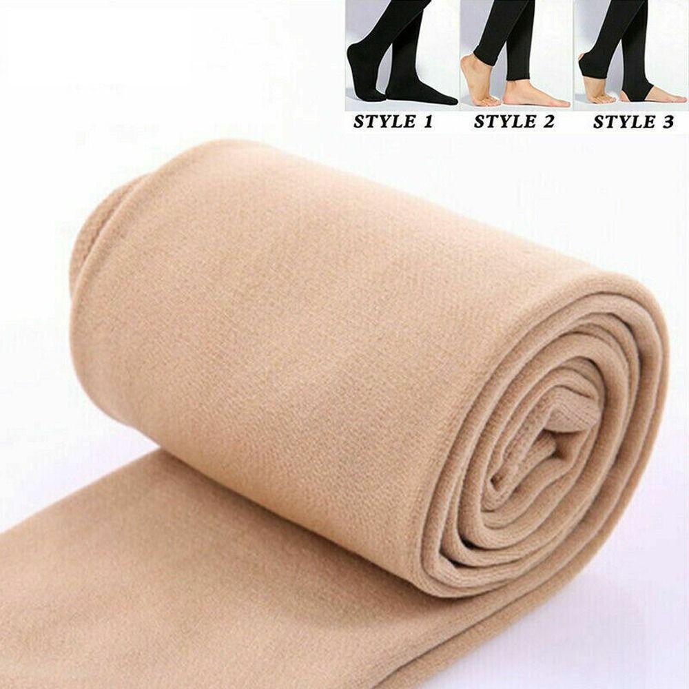 Thermal Full Hosiery Clothing Accessories Full Foot Tights Pants Fleece Leggings Women's  Pantyhose