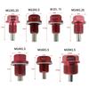 High Quality M12x1.5 M12x1.25 M14x1.5 Magnetic Oil Drain Plug &Oil Drain Sump Nut (A Lot of Colors Available) ODP12125/1215/1415