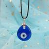 Collier porte-bonheur œil bleu, pendentif mauvais œil turc, mauvais œil pour la protection et la bénédiction pour M