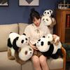 Cartoon Soft Panda Doll Plush Toy Zoo Black And White Giant Panda Doll Girl Rag Doll