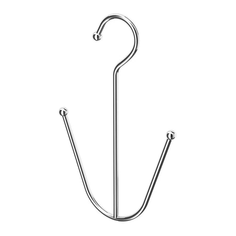 Portable Stainless Steel Shoe Drying Rack Hanging Windproof Drying Shoe Hook Space Saving Shoe Rack