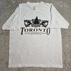 Vintage Y2k Toronto Kanada Turist T-shirt Herr L Souvenir Dadcore Ironisk Punk