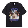 Ich esse Farbe Lustige Katze Meme T-Shirts Männer Frauen Kleidung Mode T-Shirt Sommer Lässig Baumwolle Kurzarm Übergroße T-Shirts Tops