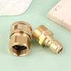 3/8 M22 Adapter For High Pressure Wash Machine Water Outlet Set Quick Connect Kits For M22 High Pressure Washer Pipe