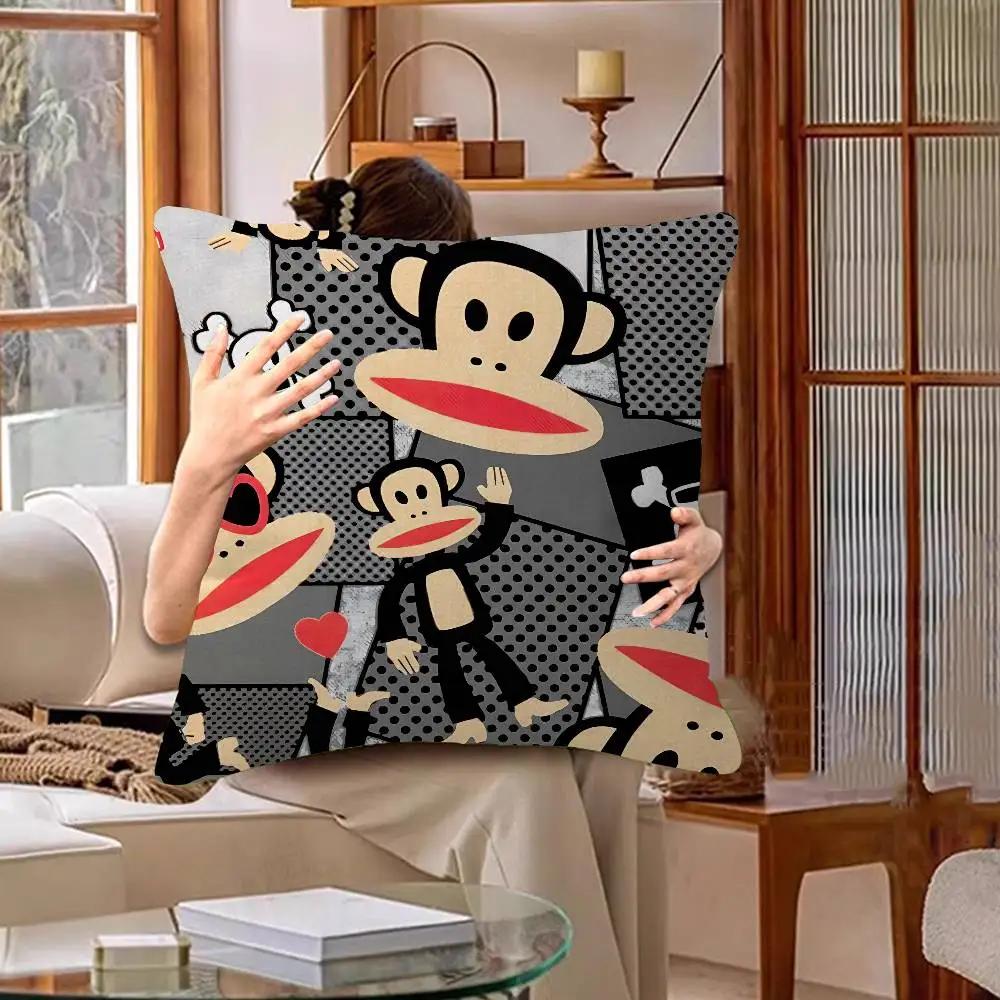 Logo P-Pauls F-Frank Pillow Anime Pillow Sofa Bed Head Pillow Cover Cushion Cover 45x45 Cm Fashion