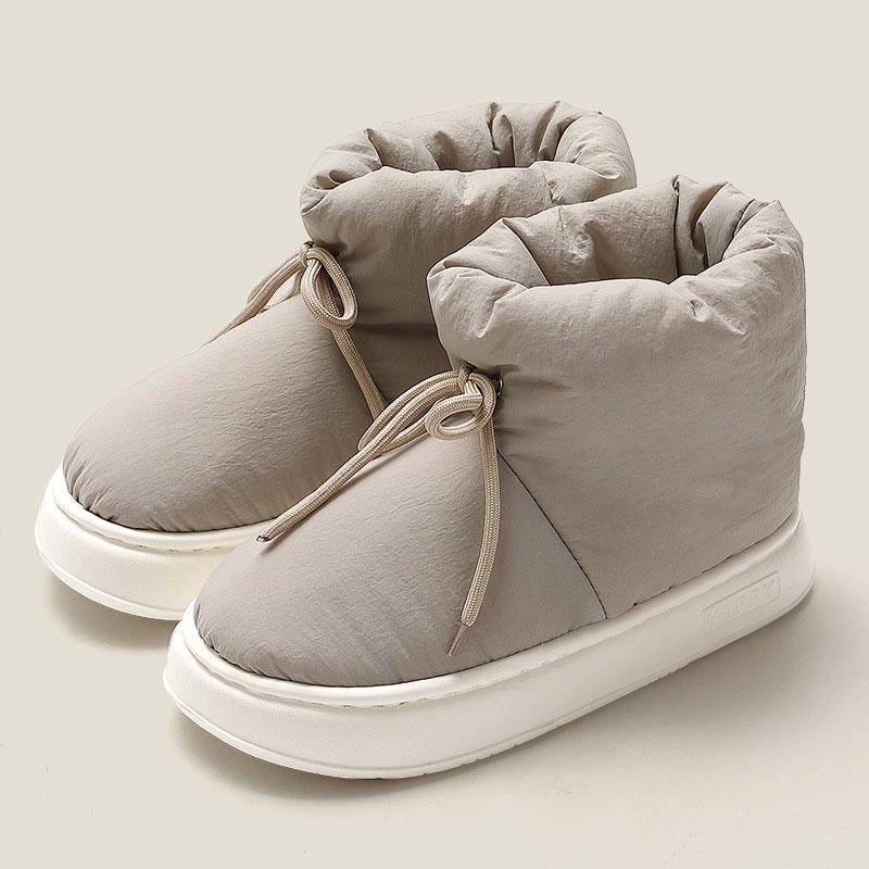Winter Fur Snow Boots for Women's Home Use Anti Slip Thick Platform Ankle Boots Shoes Ladies Mens Classic Plush Warm Boots