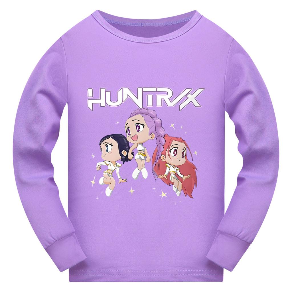5044 Kids Girls Rumi Zoey Mira Super Star Print Long Sleeves T-Shirt