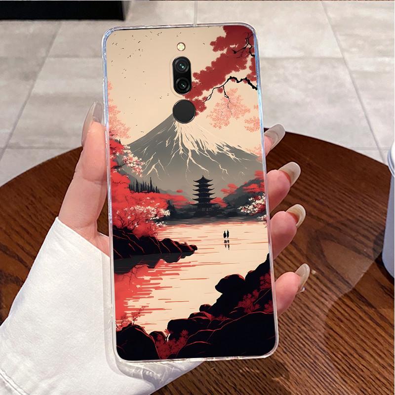Back Cover For Xiaomi Redmi 8 8A Case Clear Luxury Cute Love Rabbit Cool Funny Pattern Transparent TPU Soft Silicone Phone Case
