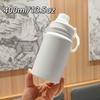 Insulated Stainless Steel Water Bottle With Straw Cap For Sports And Travel