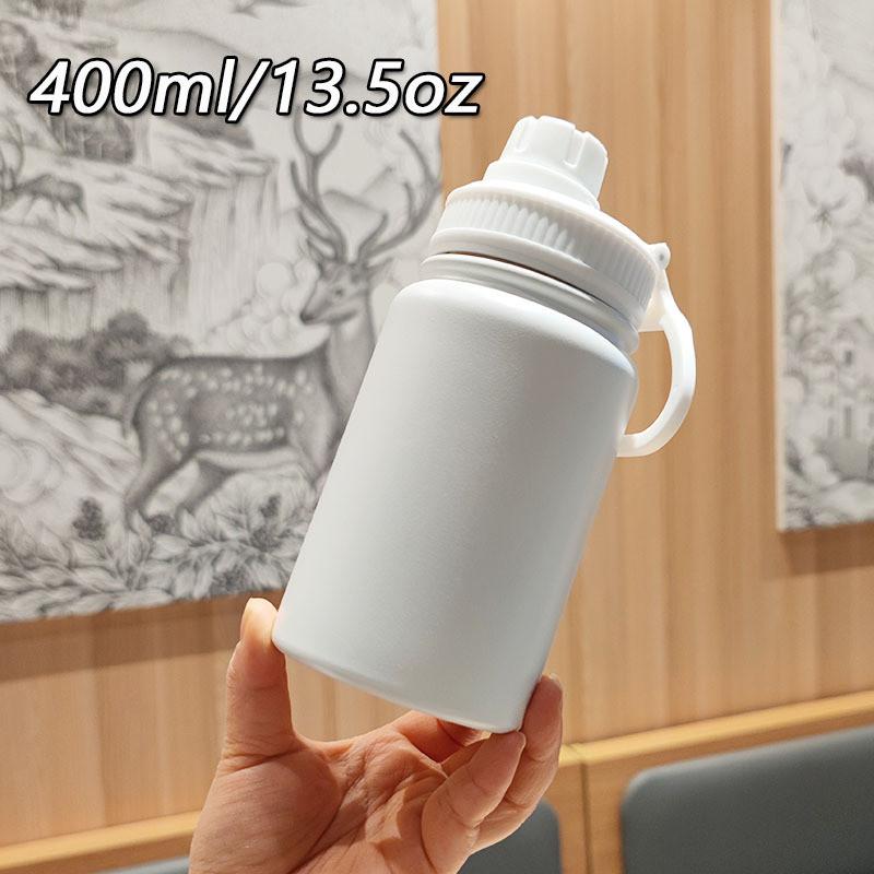 Insulated Stainless Steel Water Bottle With Straw Cap For Sports And Travel