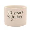 Amore Double Wick Candle - 30 Years Together