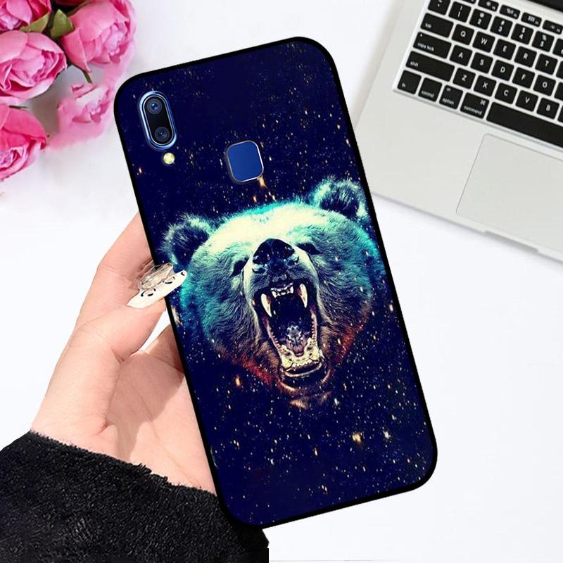 For Vivo V11 Case V11 Pro Shockproof TPU Soft Silicone Phone Cover For VIVO X21s Capa V11i Fundas Color Printing Fashion Cartoon