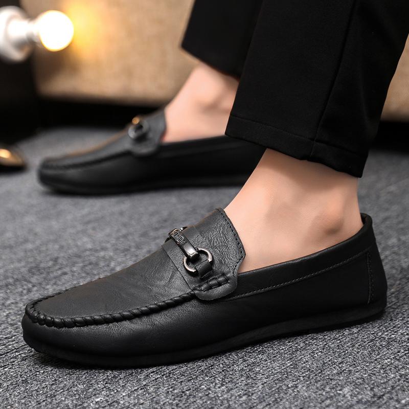 Mocassini Scarpe Uomo Clasicc Comodo Uomo Mocassino Piatto Scarpe Moda Uomo Slip-on Scarpe da Barca per Uomo Scarpe Casual Scarpe da Guida Uomo