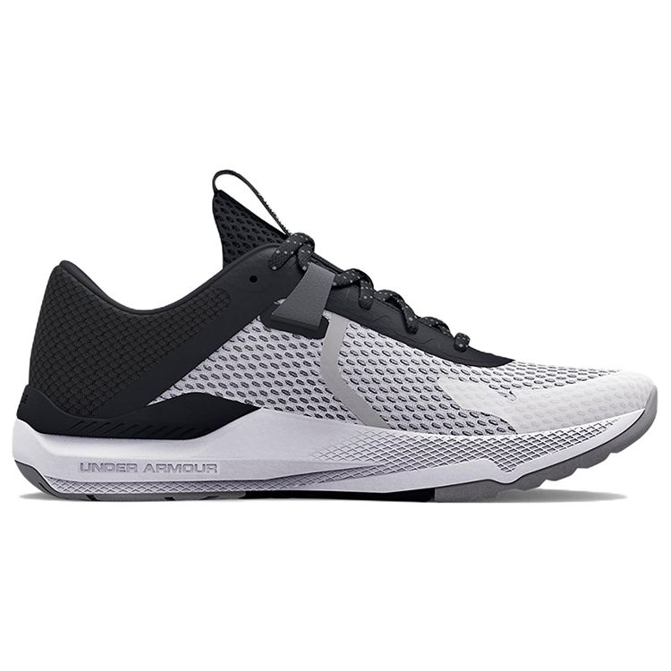 Under Armour Unisex Project Rock BSR 2 Training Shoes 'White/Black' 3025081-100