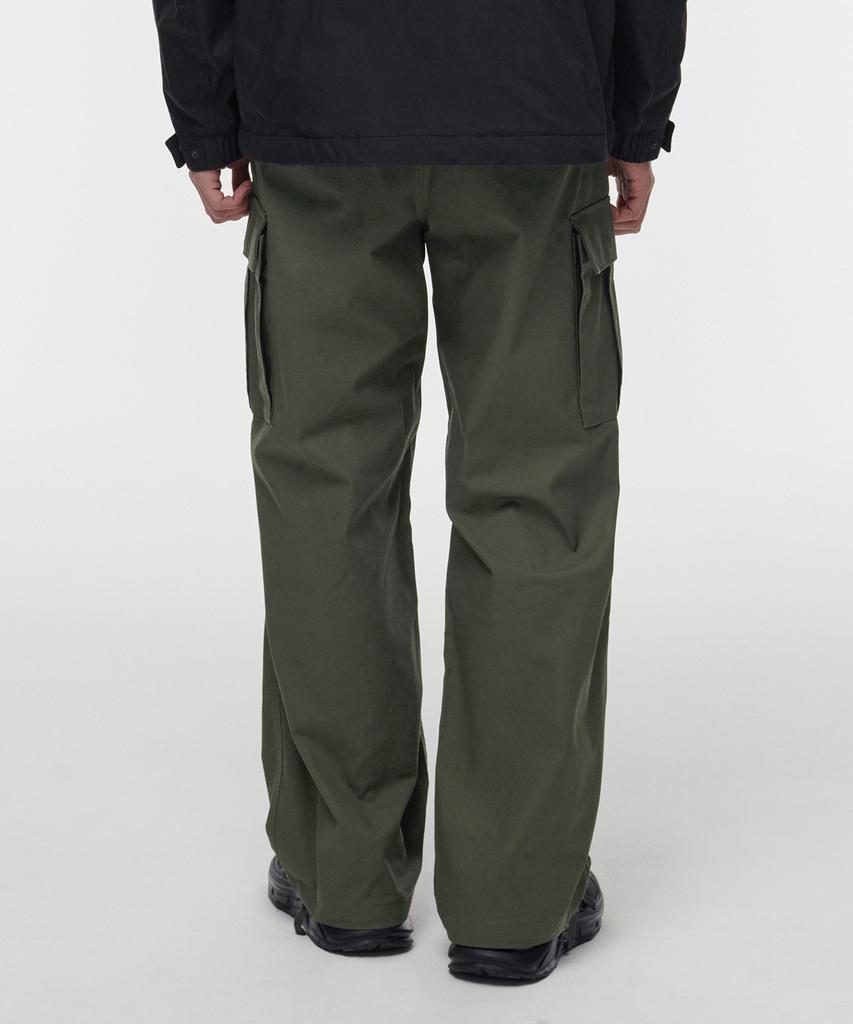 MUSINSA STANDARD Cotton Parachute Cargo Pants [Khaki]