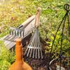 KADAX 5-in-1 Garden Tool Set Trowel Rake Hoe Claws Dibber