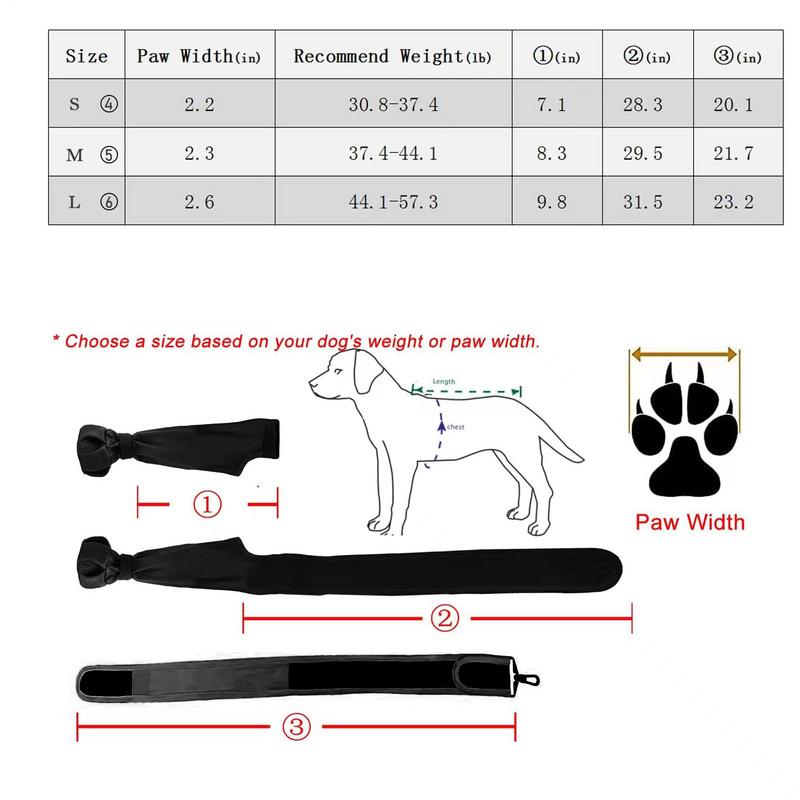 Bottes à bretelles pour chien Protecteurs de pattes imperméables Bottes douces pour chiot Chaussures d'hiver antidérapantes pour chien Bottines réglables pour les pattes de chien