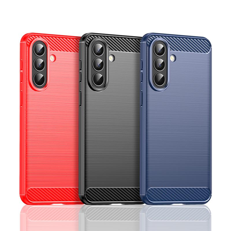 For Cover Samsung Galaxy A57 Case For Samsung A57 5G Anti-knock Soft Silicone Carbon Fiber Phone Back Case For Samsung A57 Case