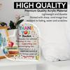 2D Flat Thank You Teacher Gift Desk Decor Plaque, Suitable for Wall Decoration, Porch, Room, Villa, Accents Home, Hallway, or Workplace - Rustic Farmh