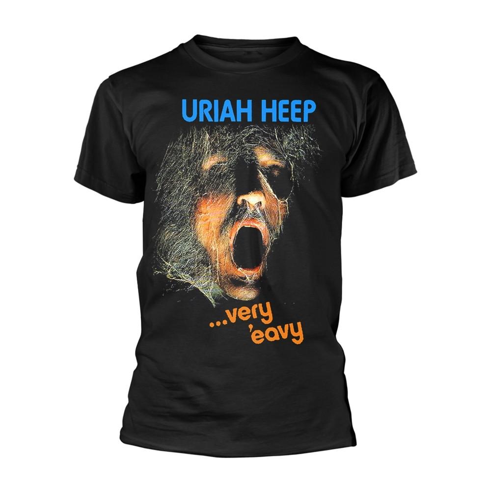 URIAH HEEP - VERY 'EAVY BLACK T-Shirt Small