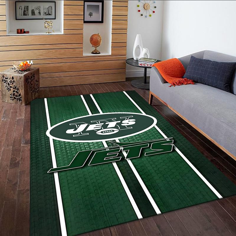 New York Football Logo Carpet, Kitchen Rugs, Yoga Mat, Non-Slip Mats, Rug for Bathroom, Living Room Bedroom, Camping Rugs Christmas Gift